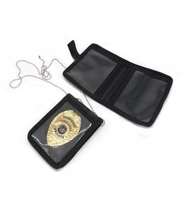 Portafoglio porta tessera Vega Holster 2WN48 con placca Vigilanza Privata SECURITY SERVICE