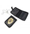 Portafoglio porta tessera Vega Holster 2WN48 con placca Vigilanza Privata SECURITY SERVICE