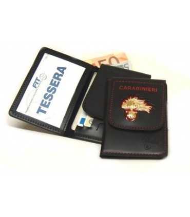 Portafoglio Vega carabinieri 1WD00 in pelle con fregio