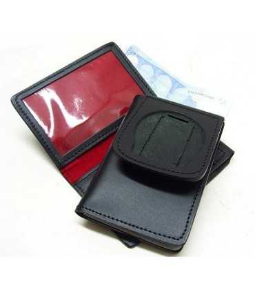 Portafoglio Vega Holster cuoio 1WD04 per placca carabinieri