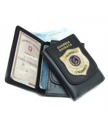 Portafoglio Vega Holster cuoio 1WD110 per guardia giurata