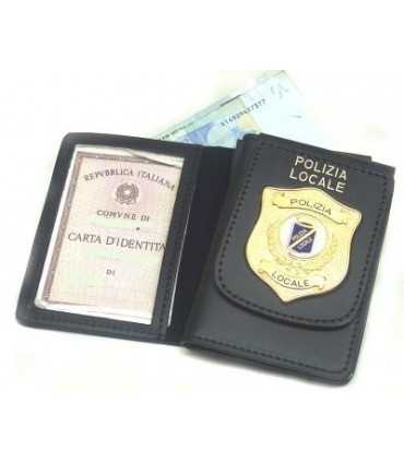 Portafoglio Vega cuoio 1WD113 polizia locale
