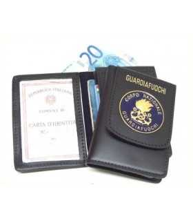 Portafoglio Vega Holster cuoio 1WD121 corpo nazionale guardiafuochi