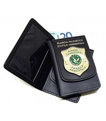 Portafoglio Vega Holster cuoio 1WD136 guardia fauna venatoria ambientale