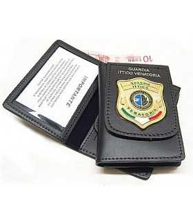 Portafoglio Vega Holster cuoio 1WD138 guardia ittica venatoria