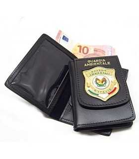 Portafoglio Vega cuoio 1WD139 guardie ambientali d Italia