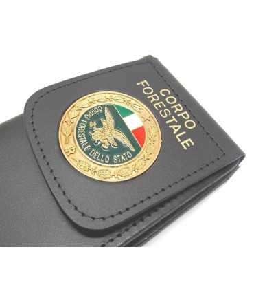 Portafoglio Vega Holster cuoio 1WD14 corpo forestale dello stato