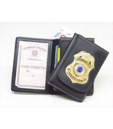 Portafoglio Vega Holster cuoio 1WD28 security service