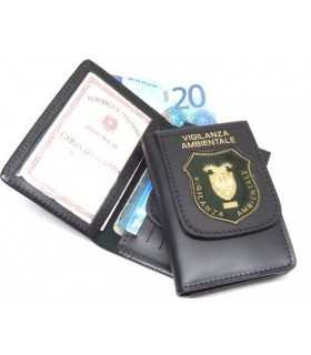 Portafoglio Vega Holster cuoio 1WD29 vigilanza ambientale