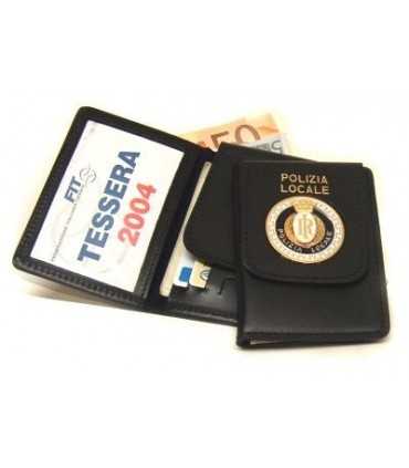 Portafoglio Vega Holster cuoio 1WD32 polizia locale