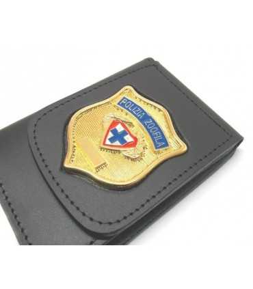 Portafoglio Vega Holster cuoio 1WD37 polizia zoofila enpa ente nazionale protezione animali