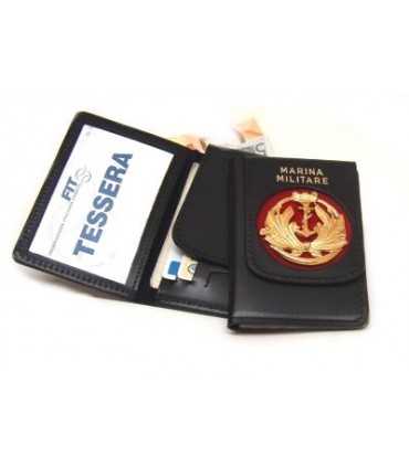 Portafoglio Vega cuoio 1WD46 marina militare