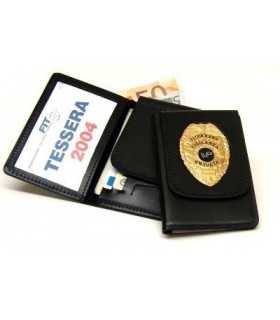 Portafoglio Vega Holster cuoio 1WD48 vigilanza sicurezza privata Security Service