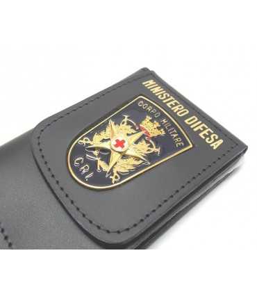 Portafoglio Vega Holster cuoio 1WD52 croce rossa militare Ministero Difesa