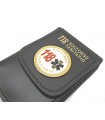 Portafoglio Vega Holster cuoio 1WD55 con placca 118 soccorso sanitario