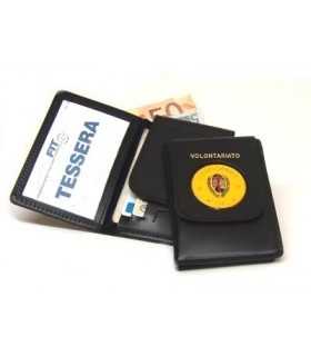 Portafoglio Vega cuoio 1WD59 misericordia