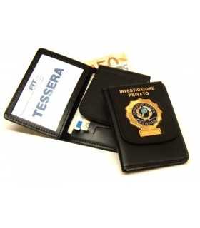 Portafoglio Vega cuoio 1WD76 investigatore privato