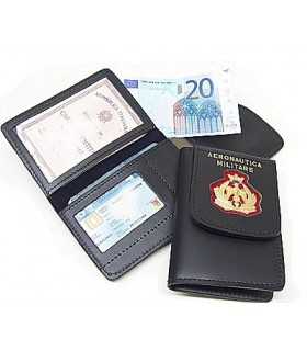 Portafoglio Vega Holster cuoio 1WD78 aeronautca militare