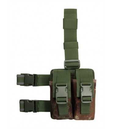 2K93 - Four magazine AR70/90 M16 tactical thigh pouch made in nylon