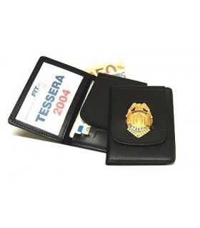 Portafoglio Vega Holster cuoio 1WD81 detective