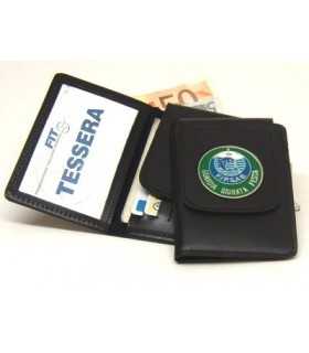 Portafoglio Vega cuoio 1WD82 guardia giurata pesca