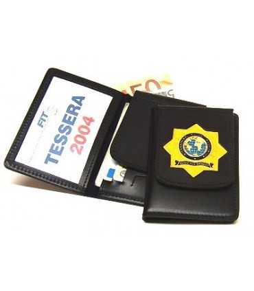 Portafoglio Vega Holster cuoio 1WD83 amikeco