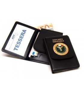 Portafoglio Vega Holster cuoio 1WD85 guardia venatoria