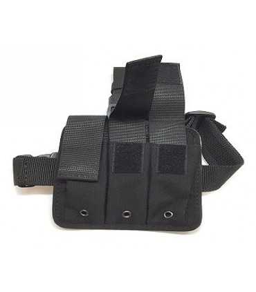 2K94 - Triple magazine pistol tactical thigh pouch