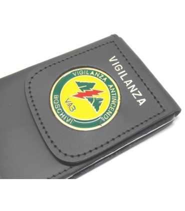 Portafoglio Vega Holster cuoio 1WD96 vigilanza antincendio