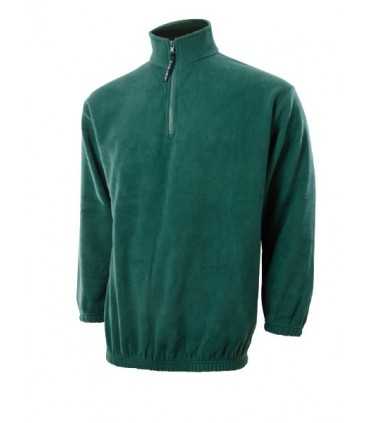Pile mezza zip collo alto modello felpa di ottima qualità per Polizia Locale Guardie Giurate Ambientali Zoofile