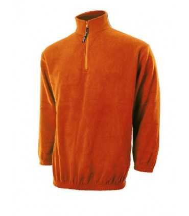 Pile mezza zip collo alto modello felpa di ottima qualità per Polizia Locale Guardie Giurate Ambientali Zoofile