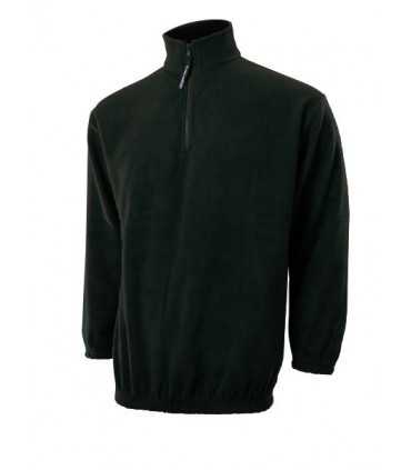 Pile mezza zip collo alto modello felpa di ottima qualità per Polizia Locale Guardie Giurate Ambientali Zoofile
