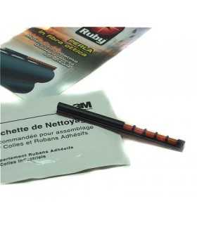 Mirino Ruby caccia fibra ottica rossa