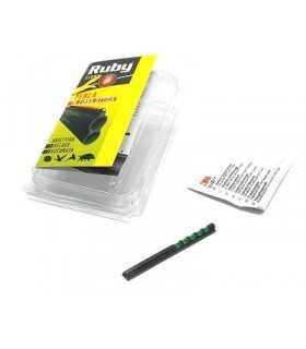 Green fiber optic sight bead for hunting