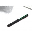 Green fiber optic sight bead for hunting