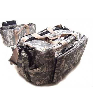 Borsone SWAT camo in nylon imbottito con porta accessori