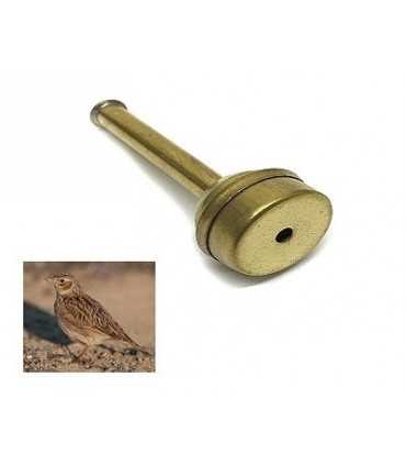 Richiamo allodola trombetta ottone