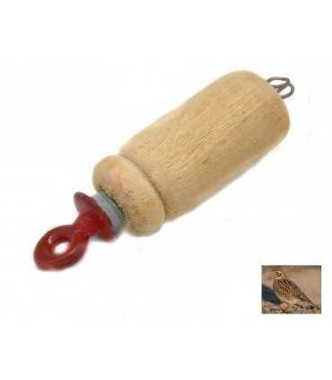 Richiamo allodola vite in legno