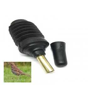 Richiamo tordo mantice gomma