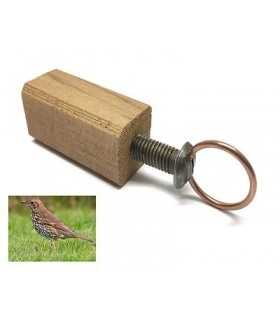 Richiamo tordo vite legno