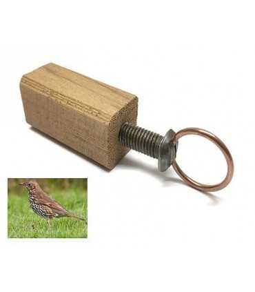 Richiamo tordo vite legno