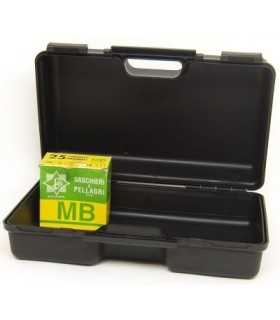 Valigetta plastica per 200 cartucce da tiro o caccia