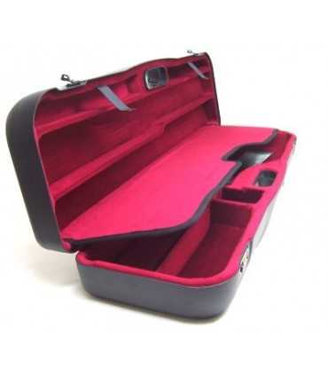 Valigetta in abs per fucile e canna di ricambio con divisori