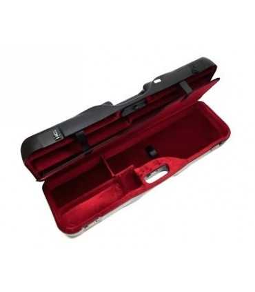 Valigetta in abs per fucile e canna di ricambio con divisori