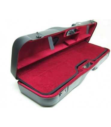 Valigetta porta 2 fucili in abs con scomparti interni