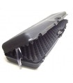 Valigetta porta fucile in abs con imbottitura in spugna 110x25x10 cm
