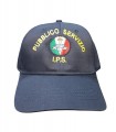 Berretto in cotone tipo baseball con RICAMO GPG IPS GUARDIA PARTICOLARE GIURATA INCARICATO DI PUBBLICO SERVIZIO PAPALINA