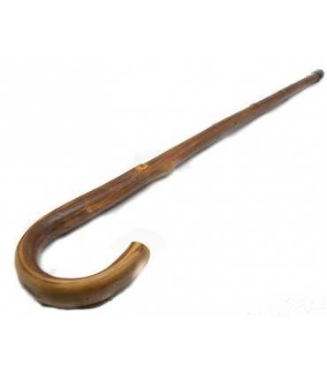 Bastone in castagno con punta in gomma da passeggio