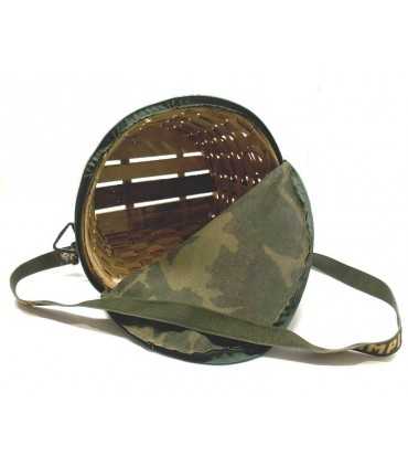 Cesta Delfiero in pioppo per funghi con tracolla