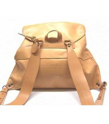 Zaino caccia Delfiero in cuoio naturale